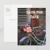 De datum opslaan aankondigingskaart (Voorkant / Achterkant)