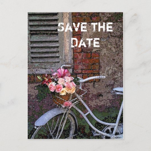 De datum opslaan aankondigingskaart (Voorkant)