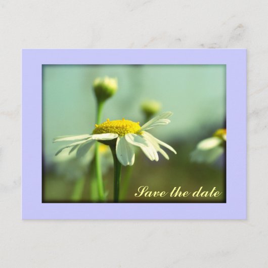 De datum opslaan aankondigingskaart (Voorkant)