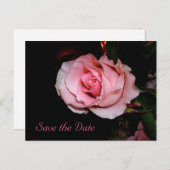 De datum opslaan aankondigingskaart (Voorkant / Achterkant)