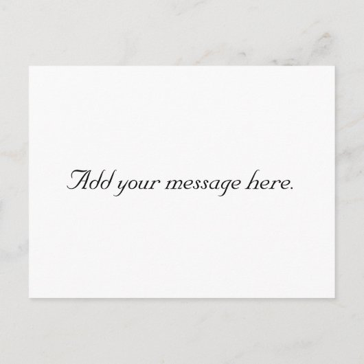 De datum opslaan aankondigingskaart (Achterkant)