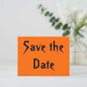 De datum opslaan aankondigingskaart (Staand voorkant)