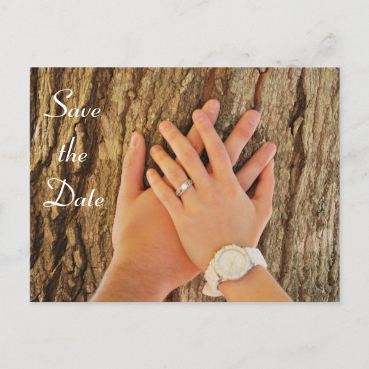 De datum opslaan aankondigingskaart (Voorkant)