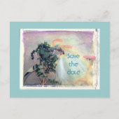 De datum opslaan aankondigingskaart (Voorkant)