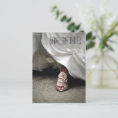 De datum opslaan aankondigingskaart (Staand voorkant)