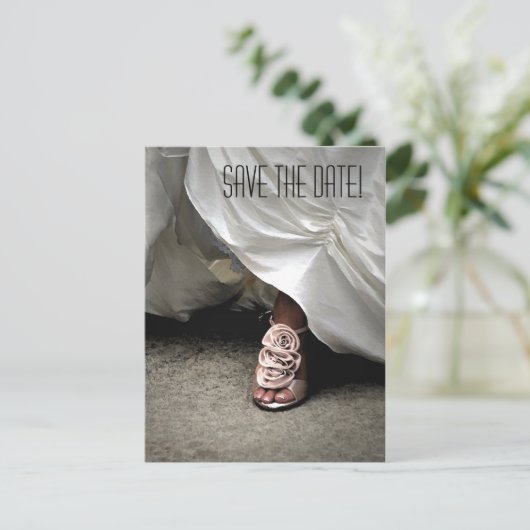 De datum opslaan aankondigingskaart (Staand voorkant)