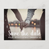 De datum opslaan aankondigingskaart (Voorkant)