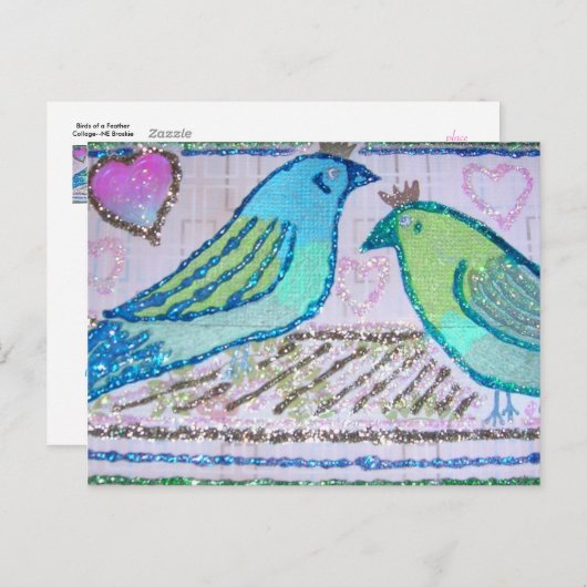 De datum opslaan aankondigingskaart (Voorkant / Achterkant)