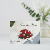 De datum opslaan aankondigingskaart (Staand voorkant)