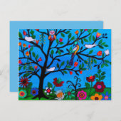 De datum opslaan aankondigingskaart (Voorkant / Achterkant)