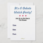 De datum opslaan Bekijk de uitnodiging van de deba (Achterkant)