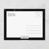 De datum opslaan Briefkaart (Achterkant)