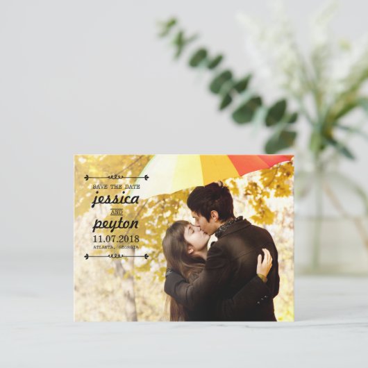  De datum opslaan Briefkaart (Staand voorkant)