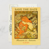  De datum opslaan Briefkaarten (Voorkant / Achterkant)