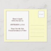  De datum opslaan Briefkaarten (Achterkant)