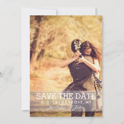 De datum opslaan - De datum opslaan II Save The Date (Voorkant)