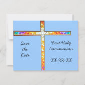 De datum opslaan - Eerste Heilige Communie (jongen Save The Date (Voorkant)