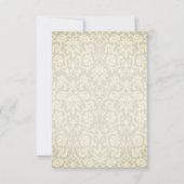 De datum opslaan - Jubileum voor ivoor maken Kaart (Achterkant)