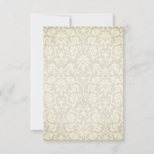 De datum opslaan - Jubileum voor ivoor maken Kaart (Achterkant)