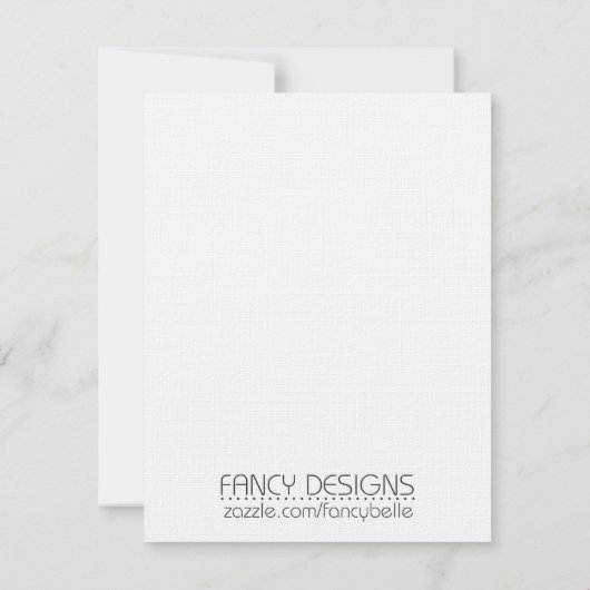 De datum opslaan kaart (Achterkant)