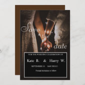 De datum opslaan kaart (Voorkant / Achterkant)