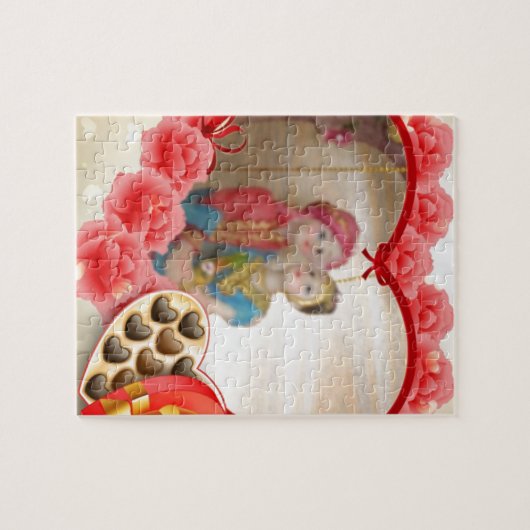 De datum opslaan legpuzzel (Horizontaal)