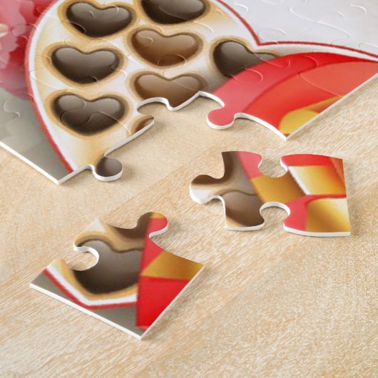 De datum opslaan legpuzzel (Zijkant)