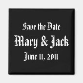 De datum opslaan magneet (Voorkant)