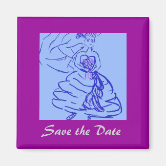 De datum opslaan magneet