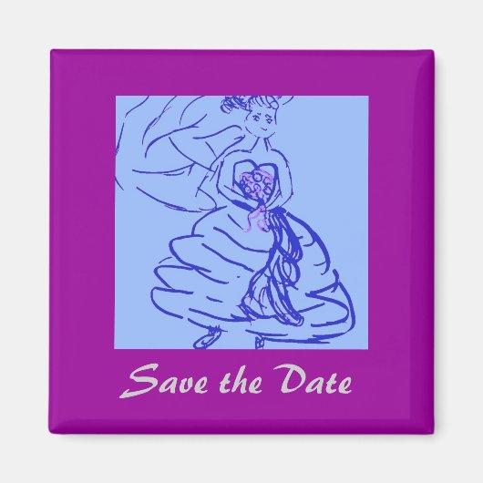 De datum opslaan magneet (Voorkant)