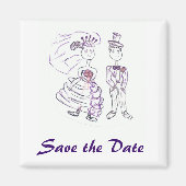 De datum opslaan magneet (Voorkant)