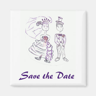 De datum opslaan magneet