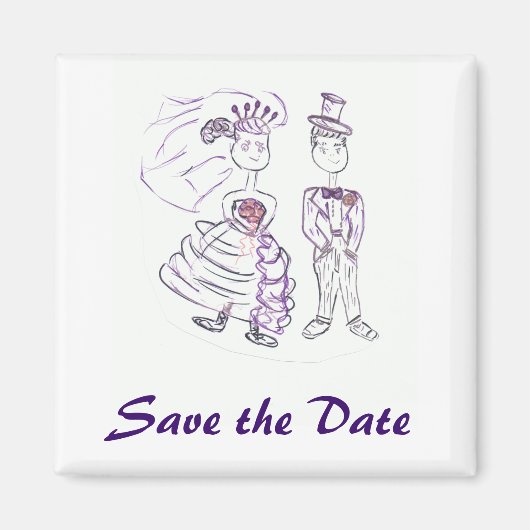 De datum opslaan magneet (Voorkant)