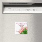 De datum opslaan magneet (Insitu (Vaatwasser))