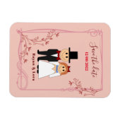 De datum opslaan magneet (Horizontaal)