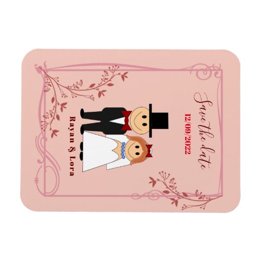 De datum opslaan magneet (Horizontaal)