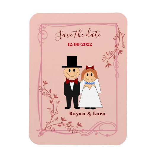 De datum opslaan magneet (Verticaal)