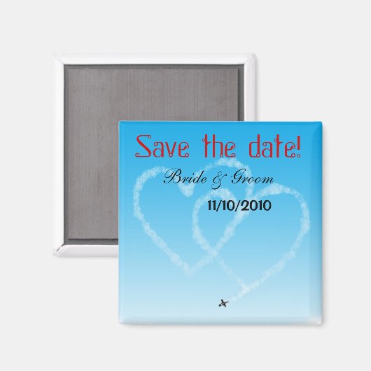 De datum opslaan magneet (Voorkant / Achterkant)