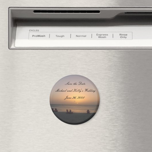 De datum opslaan magneet (Insitu (Vaatwasser))