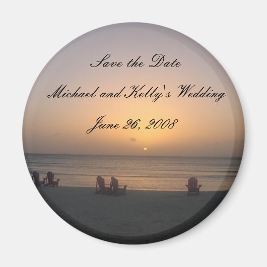 De datum opslaan magneet (Voorkant)