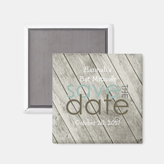 De datum opslaan magneet (Voorkant / Achterkant)