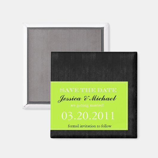 De datum opslaan magneet (Voorkant / Achterkant)