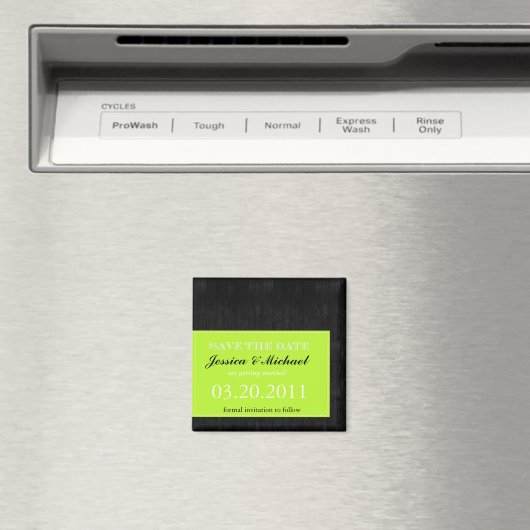 De datum opslaan magneet (Insitu (Vaatwasser))