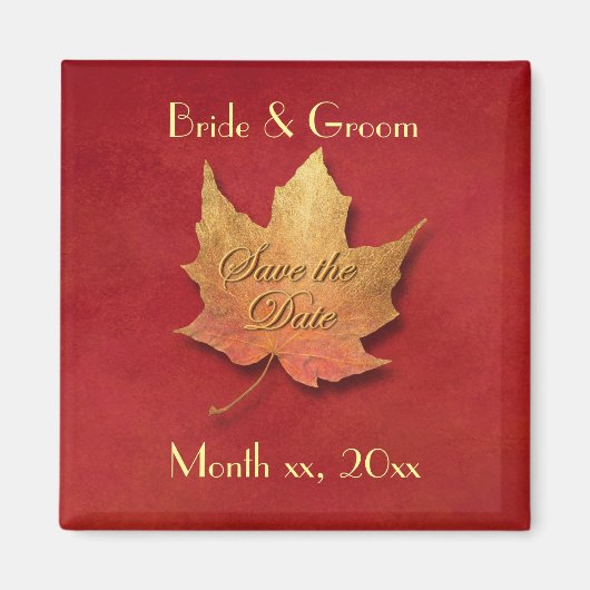 De datum opslaan magneet (Voorkant)