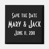 De datum opslaan magneet (Voorkant)