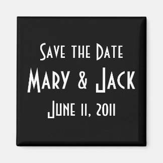 De datum opslaan magneet