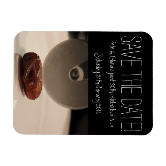 De datum opslaan magneet (Horizontaal)