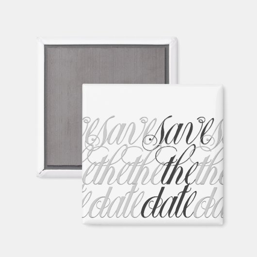 De datum opslaan magneet (Voorkant / Achterkant)