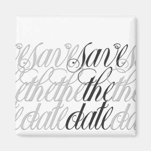 De datum opslaan magneet (Voorkant)