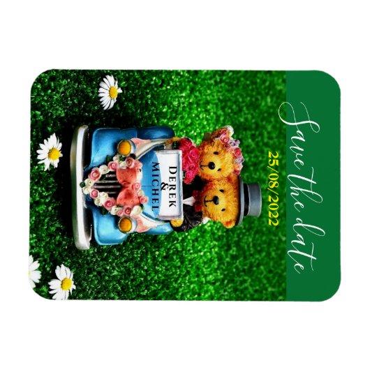 De datum opslaan magneet (Horizontaal)